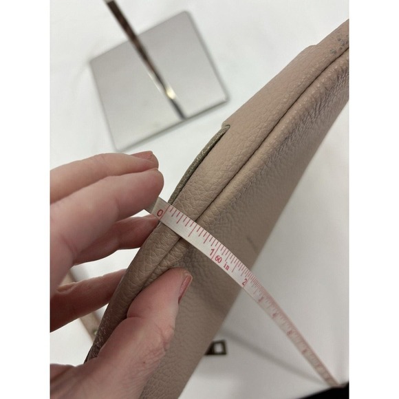 Valentina Fiore Woven Leather Clutch Crossbody Wristlet Adjustable Strap - Picture 16 of 16